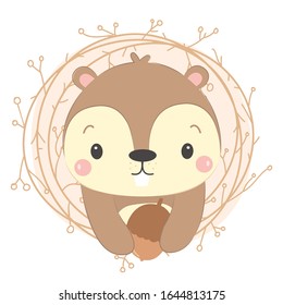 animals illustration, animal clipart for scrapbooking and decoration.