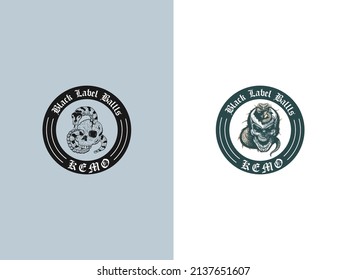 animals logo design eps 10 file