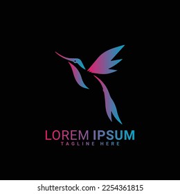 Diseño de ilustración vectorial del logotipo de los animales