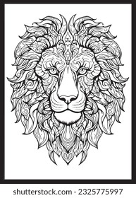 
Animals Mandala Adult Coloring Pages