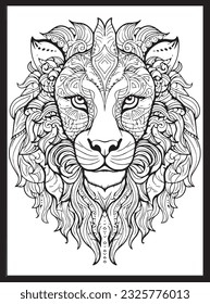 
Animals Mandala Adult Coloring Pages