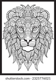 
Animals Mandala Adult Coloring Pages