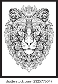 
Animals Mandala Adult Coloring Pages