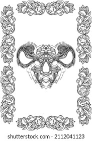 Animals Mandala Coloring Pages - KOALA