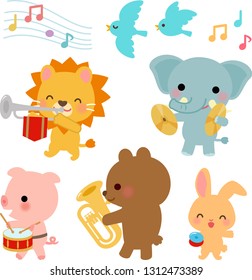 Animal's Marching Band