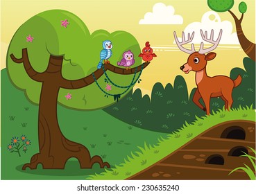 Animals in nature
