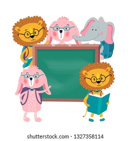 
animals near the school board