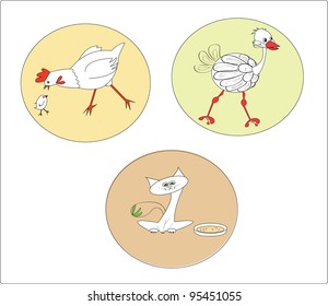 Animals on the farm