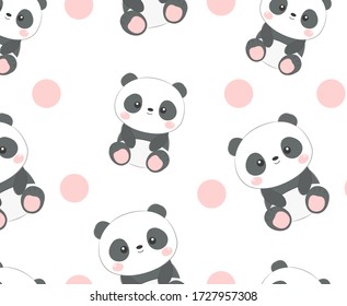 Animals repeat pattern. Nursery art background. Children's fabric pattern design.
