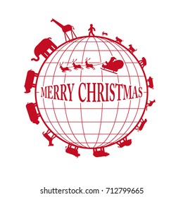 Animals and Santa Claus