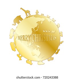 Animals and Santa Claus