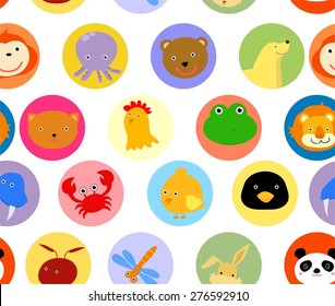 Animals seamless
