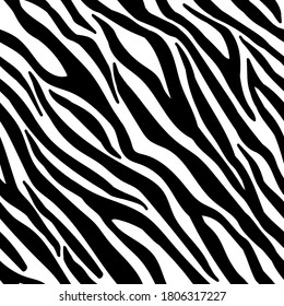 Tiere nahtloser Vektorhintergrund. Für Stoffe, Textilien, Verpackungen und Druck.
Zebra-Flecken. Tierdruck. Zebra.