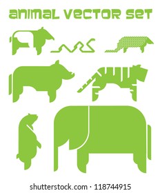 animals set