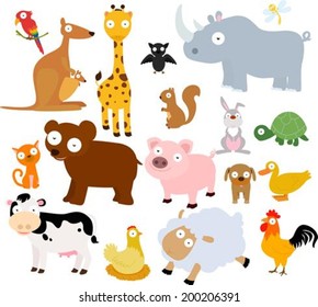 Animals set