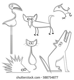 Animals set