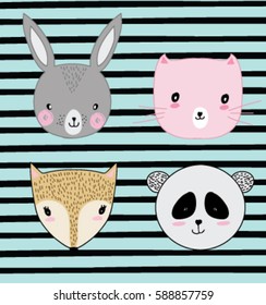 animals set