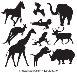 231,522 Zoo animal silhouette Images, Stock Photos & Vectors | Shutterstock