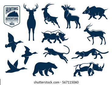 Download Animal Silhouette High Res Stock Images Shutterstock