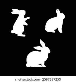 Animals silhouette  with vector of illustration
