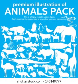 animals silhouettes