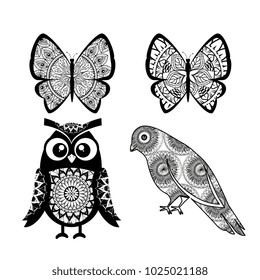 animals with skin boho style