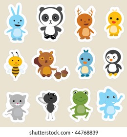 animals stickers