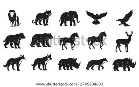 Animals symbolize freedom, survival, and harmony.