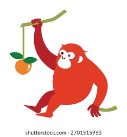 Animales una ilustración de Arte vectorial 