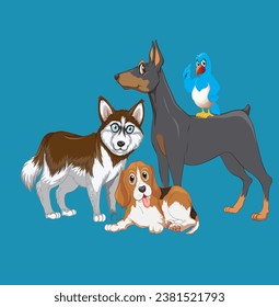 animals vector images for graphic design