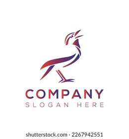 Diseño de la ilustración del logotipo del vector de animales