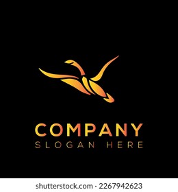 Diseño de la ilustración del logotipo del vector de animales