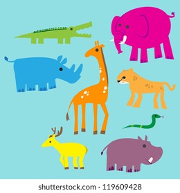 Animals Vector Pack 2