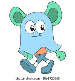animals wearing halloween costumes. doodle icon image. cartoon caharacter cute doodle draw