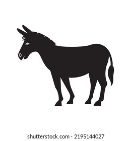 Animals wild black zebra icon | Black Vector illustration |