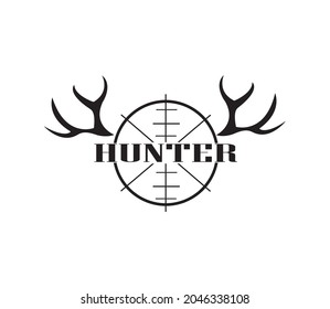 ANIMALS WILDLIFE DEER HEAD LOGO