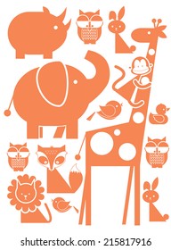 animals/baby vector/illustration