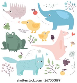  animals.vector illustration