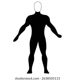 Animated 3D silhouettes of people, including a man, woman, and running figures, for medical illustration and business health