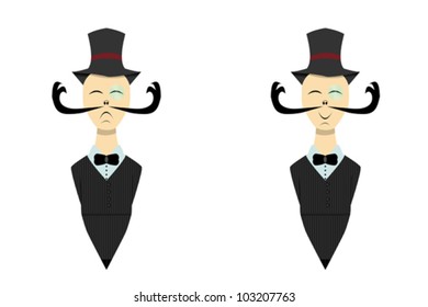 Animated business man