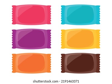 Animated cartoon cute sugar candy icon clipart for halloween decoration banner decoration elements