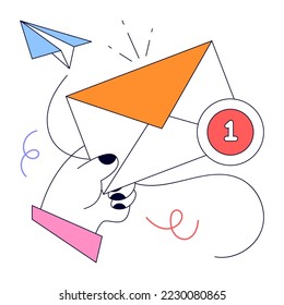 An animated design of digital marketing 