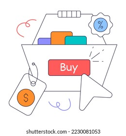 Un diseño animado de marketing digital 