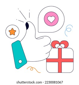 An animated design of digital marketing 