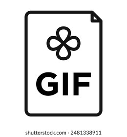 Animated Gif Icon for Creative Content