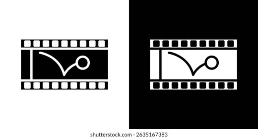 Animated icon symbols. Vector illustration.