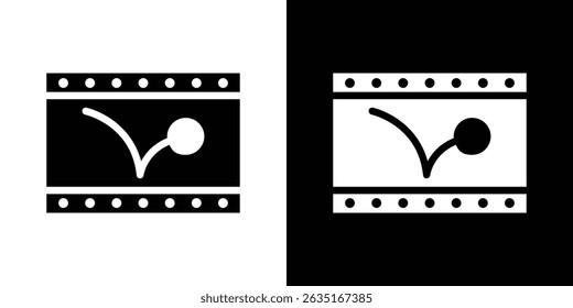 Animated icon symbols. Vector illustration.
