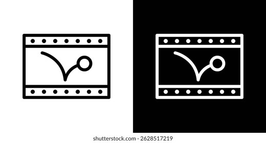 Animated icon vector for web, computer and mobile apps