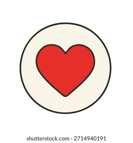Imagen animada toca dos veces el ícono del corazón
