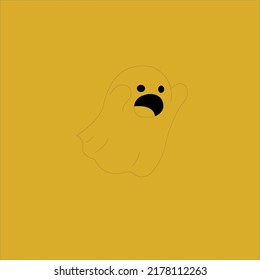 Animated Picture Of Flying Ghost Cartoon Icon